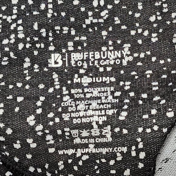 Buffbunny High Rise Rosa Jacquard Leggings - Picture 8 of 9